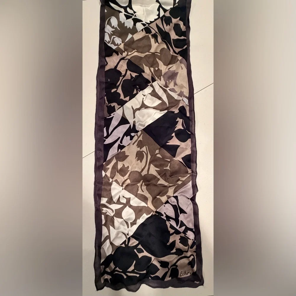 VINTAGE: Echo | women’s silk scarf